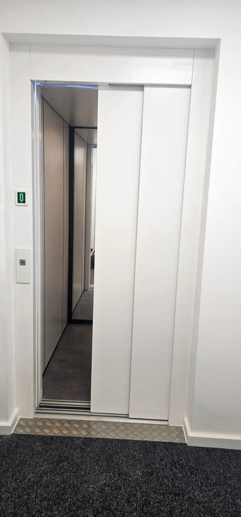 result 2 hybrid platform cabin lift Bristol, platform lift installation by Ikonic Lifts