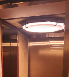 Bespoke Lift Ceiling Light Fittings
