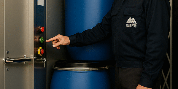 Goods and attendand lift, goods and people lift