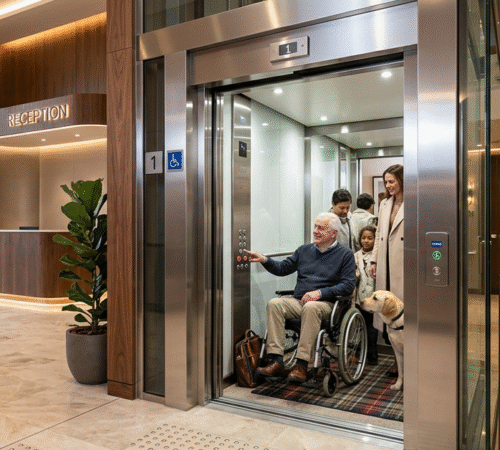 lift that meets part M of the building regulations