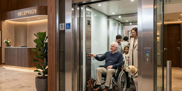 lift that meets part M of the building regulations
