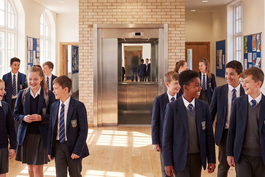 education lift hub lift services for schools